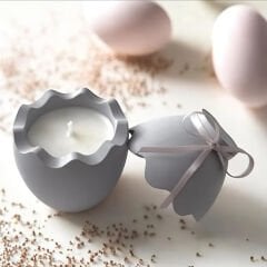 Yumurta Kase Silikon Kalıp | Mumluk | Organizer