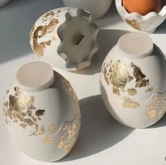 Yumurta Kase Silikon Kalıp | Mumluk | Organizer