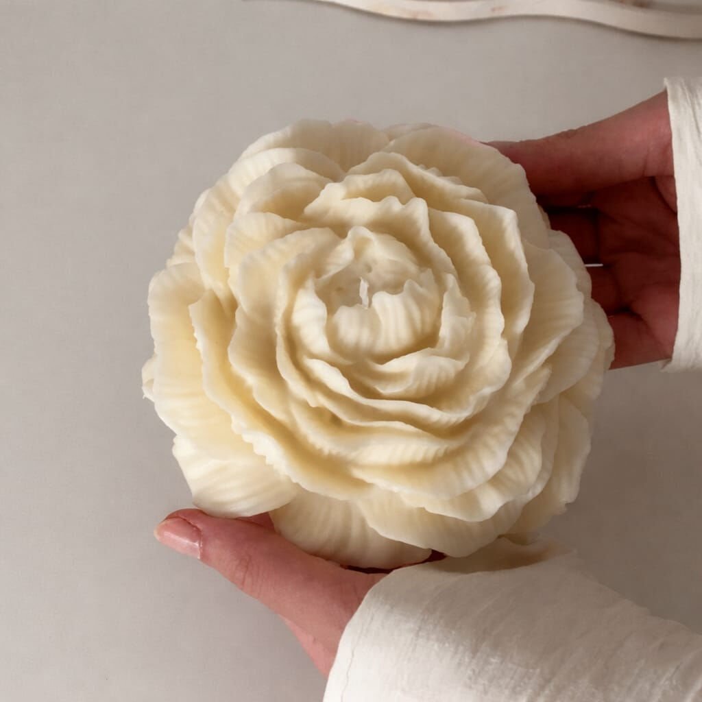 Dev Şakayık Silikon Kalıbı | Mum, Taş Tozu, Epoksi Kalıbı