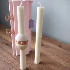 Şamdan Silikon Kalıp | Uzun Mum Kalıbı