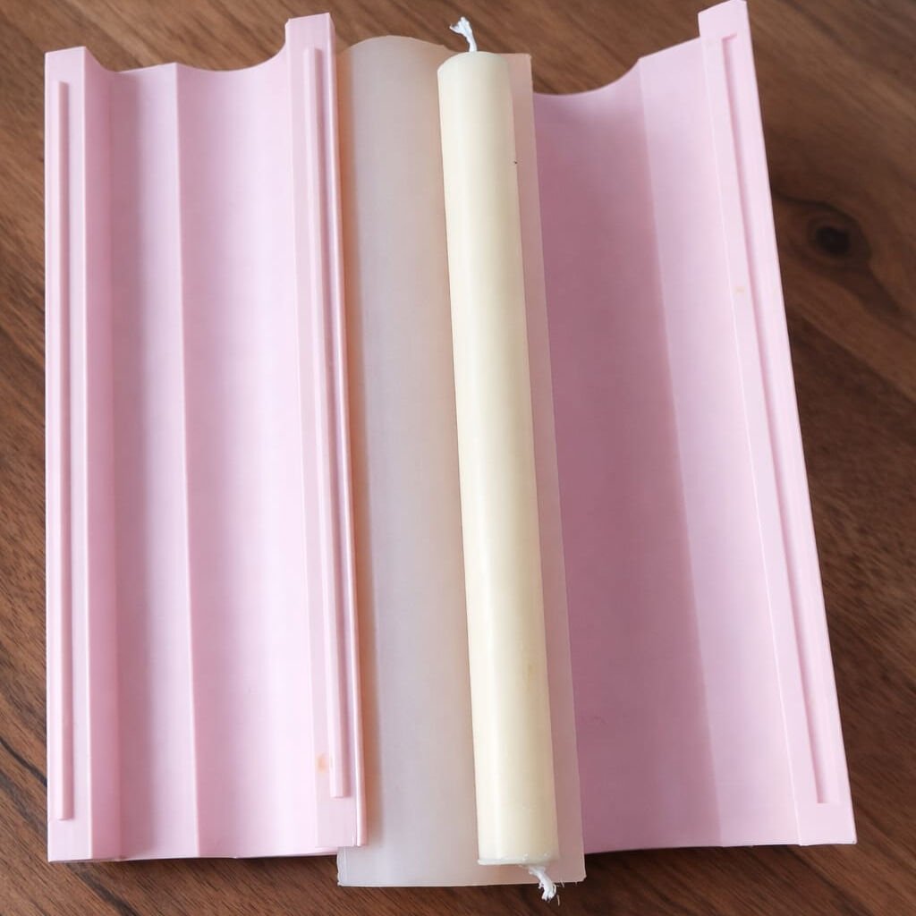 Şamdan Silikon Kalıp | Uzun Mum Kalıbı