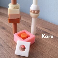 Modüler Şamdan Süsleri | Mum İçin Dekoratif Aparatlar