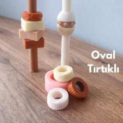 Modüler Şamdan Süsleri | Mum İçin Dekoratif Aparatlar