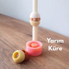 Modüler Şamdan Süsleri | Mum İçin Dekoratif Aparatlar