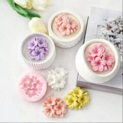 Plumeria Çiçeği Silikon Kalıp | Mum Ve Taş Tozu Kalıbı