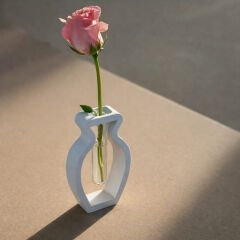 Modern Form Vazo Silikon Kalıbı | Tüplü Vazo Kalıbı