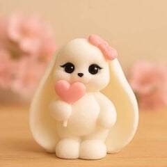 Tavşan Silikon Kalıp | Mum Ve Taş Tozu Kalıbı