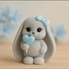 Tavşan Silikon Kalıp | Mum Ve Taş Tozu Kalıbı