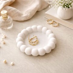 Boncuklu Sunumluk Silikon Kalıp ( Mini Boy)