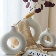 Simit Vazo Silikon Kalıp Seti 3’lü | Dekoratif Vazo Kalıbı