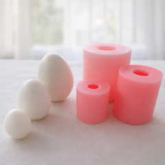 3'lü Yumurta Silikon Kalıbı | Dekoratif Yumurta Kalıbı
