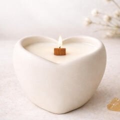 Kalp Mumluk Silikon Kalıp