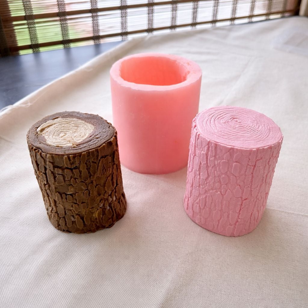 Ağaç Kütük Silikon Kalıp