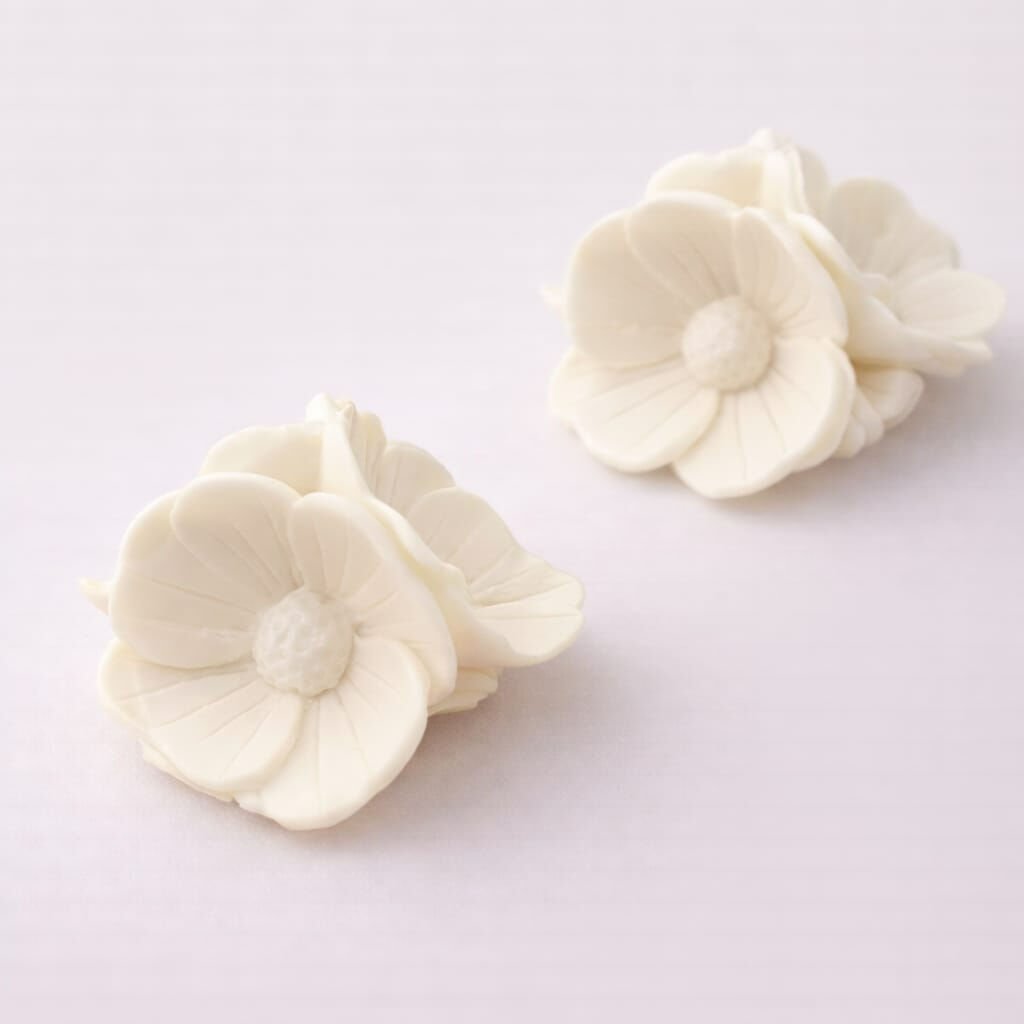 Anemon Stil Çiçek Silikon Kalıp